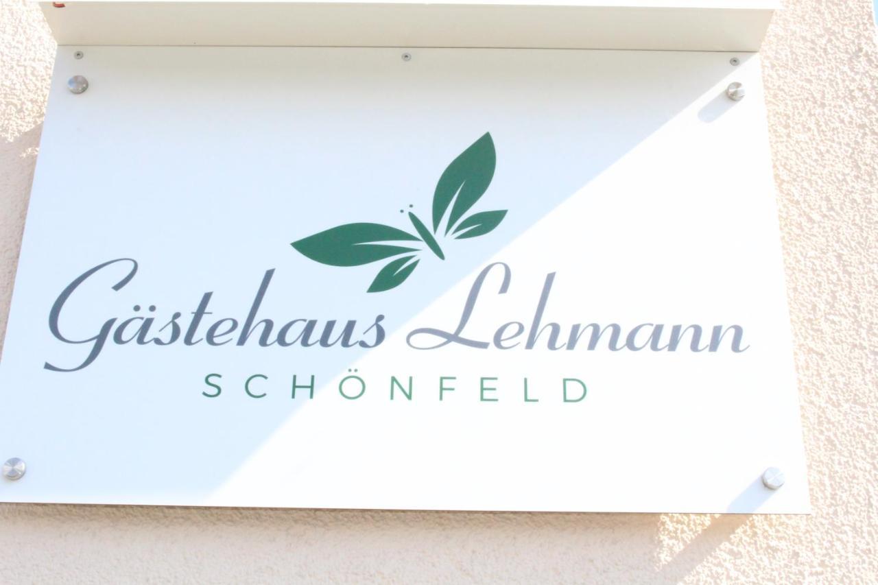 Gaestehaus Lehmann Schonfeld  Zewnętrze zdjęcie